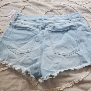 Juniors Super short jean short